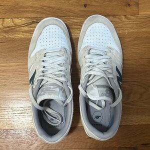 New Balance 480 Men's White and Cream Sneakers